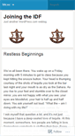 Mobile Screenshot of joiningtheidf.com